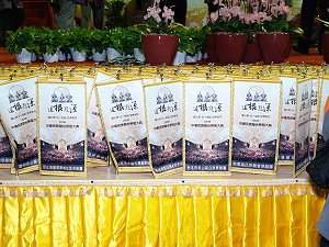 各地方祭祖團體的祭祖旗